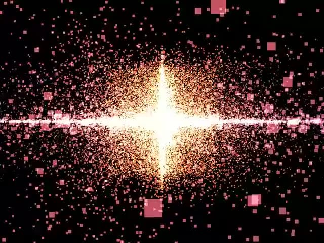A frame from Galaxy generator